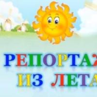 Проект "Репортаж из лета"